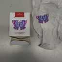 Hallmark Keepsake 1" Miniature Christmas Ornament, Mini Little Purple Butterfly, Metal