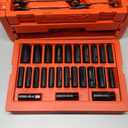 Premium 132-Piece Mechanics Tool Set, SAE/Metric 1/4" & 3/8" Drive Socket Set, Ratcheting Wrenches, Extensions & Adapters, Quick-Release Ratchet, Professional Auto Repair Tool Kit with Storage Case