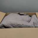 Masaca Oversized King Quilt 120x120,Grey Oversized King Bedspread with Leaf Pattern,3 Piece Lightweight Ultra Soft Farmhouse Gray California King Coverlet Set