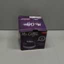 Mr. Coffee Flintshire Stainless Steel Whistling Tea Kettle W/Nylon Handle, 1.75-Quart, Metallic Purple