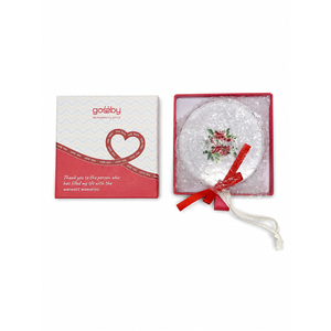 GOSSBY Thank You Ornament - Thank You Gift for Women - Christmas, Appreciation Gift for Teacher, Coworker, Employee, Boss, Friend - Christmas Tree Ornament Decor Idea 2025