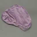 Satin Knee Pillow Cover for Contour Legacy Leg & Knee Foam Support Pillow, Upgraded Invisible Zippered Satin Leg Pillowcase Replacement-Cover ONlY (Blush Purple)