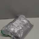 Blissful Diary Baby Splat Mat for Under High Chair, 50.4 x 50.4 Inch Wipeable Splash Mat, Waterproof and Washable, AntiSlip Floor Protector, Silver Mist