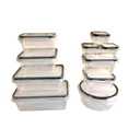 YANKO 21 Food Storage Container with Lids, 20 Pieces (10 Containers + 10 Lids) - Plastic Food Containers with lid