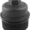 Oil Filter Housing Cap, Replace 917-050, 68079747AC Compatible with - 2011-2013 200, 300, Town & Country, Avenger Challenger Charger Durango Journey, Grand Caravan, Grand Cherokee, 2012-2013 Wrangler