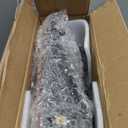 LED Tail Lights Assembly, For 2003-2006 Chevy Silverado 1500 2500 3500 Taillights Rear Brake Lamps, Driver And Right Passenger Side, Chrome Red Clear Lens