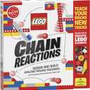 LEGO Chain Reactions (Klutz Science/STEM Activity Kit), 9" Length x 1.06" Width x 10" Height