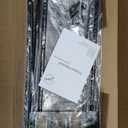 JZM Shoe Rack Storage, Narrow 4 Tier Metal Shoe Storage Shelf, Free Standing Shoe Racks, Space Saving Shoe Rack Organizer for Entryway, Hallway, Bedroom, Living Room(12-16 Pair) (Brown)