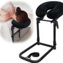 Mattress Top Massage Kit, Massage Headrest Face Pillow for Bed Mattress, Massage Face Cradle Cushion Bed Massage Head Holder, Adjustable Massage Attachment for Mattress, Eye Surgery Recovery Equipment