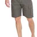 Wrangler Authentics Men's Classic Cargo Stretch Short (54, Olive Drab Ripstop)