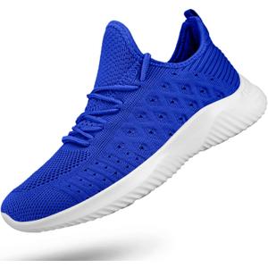 Feethit Women's Slip On Walking Shoes Lightweight Running Shoes Breathable Workout Shoes Non Slip Gym Sneakers, 42