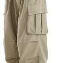 Men's Baggy Cargo Pants Elastic Drawstring Parachute Cargo Pants Casual Loose Fit Joggers Hiking Pants with Pockets, XL