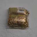 Pack of 100 3.54"x4.72" Heavy Duty Gold Drawstring Organza Jewelry Pouches Wedding Party Christmas Favor Gift Candy Chocolate Bags (Gold, 3.54"x4.72")