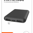CELLcandy USB & USB C Fast Charging Slim Power Bank  5000