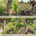Hoe Head 1.6 lb, 4-1/2" Blade Width, 1-3/4" Diameter Hole, Grub Hoe Head Garden Steel Tool for Tough Soil, Garden Hacking, Landscaping, Farming or Yard Work, No Handle Included