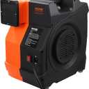 VEVOR Inflatable Blower, 1100W, 1.5 HP & 1.7 HP Bounce House Blower, Commercial-Grade Air Blower for Inflatables, Bouncy Castle Electric Blower Perfect for Bounce House, Waterslides, UL Listed