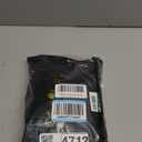 STYLER Long Black Synthetic Wig with Bangs - Natural Long Wavy Cosply Wigs for Women Halloween Christmas 30" (Black)