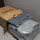 Monbix King Size Comforter Set - 7 Pieces Bed in a Bag King, Sage Green Bedding Sets with Comforter, All Seasons Comforter Bed Set with Sheets, Pillowcases & Shams, King (102" x 90")