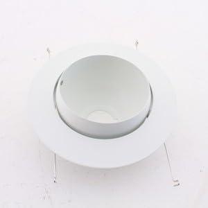 #US V2030-WH 5" Adj Round Eyeball PAR30 75W Compatible Trim for Recessed