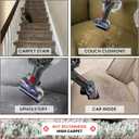 for Dyson V7 V8 V10 V11 V15 Vacuum Cleaners - Mini Motorized Brush Head - Pet Hair Removal Vacuum Attachment, Mini Hair Screw Tool for Carpeted Stairs, Couch Cushions, Upholstery & Car Carpet