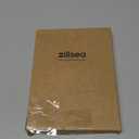 Decorative Framed Design Switch Plates Outlet Covers, Duable Metal Wall Plates (Off White/1 Decorator 4 Pack)