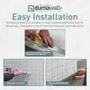 Dumawall+ Waterproof Wall Tiles Barcelona Polished Marble 16 Pack