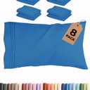 Queen Pillow Cases Set of 8 - Ultra Soft Hotel Quality Pillowcase Covers - Cozy & Wrinkle Free - Shrink, Stain and Fade Resistant - Soft, Machine Washable Pillow Protectors - 8 Piece Set - Royal Blue