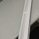 Cordless Light Filtering Mini Blind - 58 Inch Width, 64 Inch Length, 1" Slat Size - Pearl White - Cordless GII Morningstar Horizontal Windows Blinds for Interior by Achim Home Decor