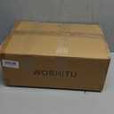 WOSHITU Bathroom Vanity Light Fixtures: 14.2 Inch Modern Gold Bathroom Light Fixtures Over Mirror with Clear Glass Shade, Brushed Gold 2 Light Wall Mount Sconces Above Mirror, Brushed Gold, 2-light