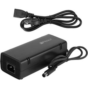 Power Supply for Xbox 360 E, Power Supply Brick with Power Cord, AC Adapter Power for Microsoft Xbox 360 E Console, 100-240V