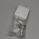 Flat Plug Extension Cord, HANYCONY 5ft Power Strip with 4 USB Ports(2 USB C), 4 Widely Outlets Extender, Wall Mount, Desk Charging Station for Office School Travel Dorm Room Essentials, ETL Listed