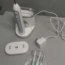 Electric Toothbrush with Water Flosser 3-in-1 Combo, Professional Sonic Toothbrush for Adults, 3 Brush Modes+5 Floss Speeds, Rechargable, 2.0 Flossing Toothbrush for Oral Care, Portable Travel Case