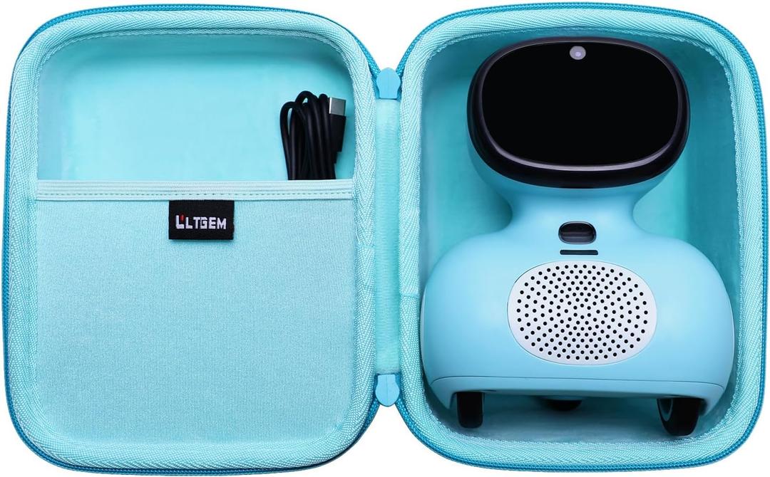 LTGEM Case Compatible with MIKO Mini/ALLCELE AI-Powered Smart Robot for Kids(Inside: 7.2"5.8"3.1"), Blue