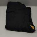 Bonnroth Mens Full Zip Sweater Fleece Vest, Sherpa Lined Stand Collar Vests with Pocket (X-Large, Black)