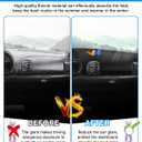 Autorder Dashboard Cover Mat for Dodge Ram 1500 2500 3500 1998-2001 Accessories Dash Cover Flannel Dash Mat Sunshade Glare UV Rays Protector
