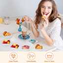 200 Pieces Mini Square Dessert Plates 2.5 x 2.5 Inch Disposable Appetizer Plates Small Clear Plastic Dish for Dessert Salad Appetizer Sauces Tastings Cake Wedding Party Serving (White)