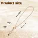 Lanyards for ID Badges for Women,Cute Lanyards for Teachers with Badge Holder for Key Ring Cute Keychain Lanyard Women