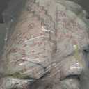 LIVEBOX Pink Area Rug 5x7 - Soft Rugs for Bedroom, Non-Slip Pink Rugs for Bedroom Girls, Vintage Washable Cute Aesthetic Rug for Nursery Dining Room, Retro Print Distressed Accent Carpet for Apartment