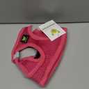EcoBark Step in Dog Harness - Eco-Bright Teacup Dog Harnesses for XXS, XS, and Small Dogs - Reflective and Adjustable Mini Body Halter Vest -Tiny Soft Mesh Toy Breed Harness (X-Small, Pink)