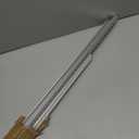 4 Pack 3.3ft/1Meter Plaster-in LED Channel, Trimless Recessed Drywall Aluminum LED Profile with Milky Diffuser, Single Edge LED Strip Aluminum Channel for Wall and Ceiling