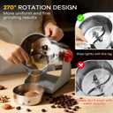 800G Electric Grain Grinder Mill，110V Swing-Type 304 High-speed Spice Herb Mill Commercial Powder Machine for Dry Cereals Grain Herb Spice Coffee Corn Bean Pepper, Etc., (800G High-Speed)