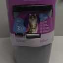 Litter Genie Plus Pail (Silver) | Cat Litter Box Waste Disposal System for Odor Control | Includes 1 Square Refill Bag