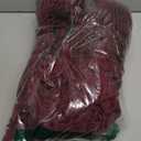 Burgundy Chrochet Lace Tablecloths Rectangle Table Cloths Openwork Table Cover for Wedding Party Holiday Dinner Home Decoration (55"x90", Burgundy)