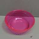 Party Essentials Hard Plastic 192-Ounce Serving Bowl, Neon Pink