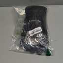 Winter Women Ski Gloves, Waterproof Touch Screen Snow Gloves, Warm Windproof Snowboard Gloves for Skiing Hiking Cycling (Black)