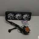 Thermalright Grand Vision 360 ARGB Black CPU AIO Cooler,PC 360 Specification Water Cooler System,IPS LCD Screen with 480x480 Resolution,for AM4/AM5&Intel LGA1700/1851,High Performance Pump