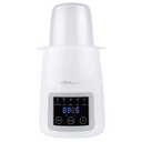 The First Years Gentle Warmth Digital Baby Bottle Warmer - Bottle Warmer for Breastmilk, Baby Formula, and Baby Food - Includes Milk Warmer, Basket, and Cup - White