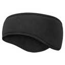 Trodalo Kids Winter Ear Headband for Girls Boys Thickened Fleece Children Warmers Ear Muffs for Cold Weather Running Cycling (Black)