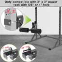 Power Rack Attachments for 2" x 2" and 3" x 3" Racks