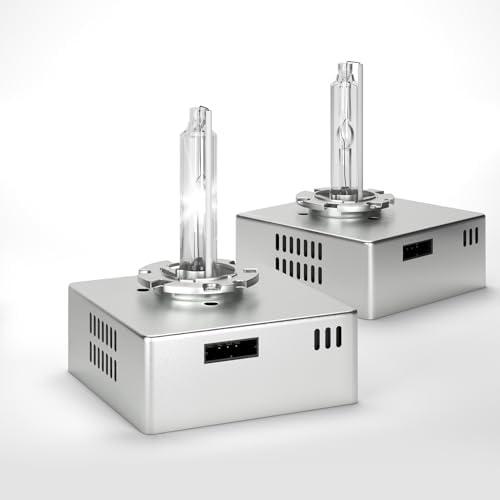 VHK Xenon Headlight Bulbs for 2015 2016 2017 2018 2019 GMC Sierra 2500 3500 HD & 2016-2018 Chevrolet Chevy Silverado 1500 LT LTZ LS WT, D5S HID High Low Beam, OEM D5SC1 Lights, 35W 6000K White, 2PCS